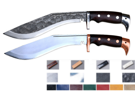 Hand-Forged Eagle Pommel Kukri/Khukuri, Configurable Build