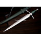 Hand-Forged Arming Sword, Trumpet Quillons