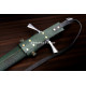 Hand-Forged Arming Sword, Trumpet Quillons