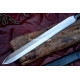 Hand-Forged Maasai Seme Sword – Full-Tang 5160 Leaf-Shaped Blade