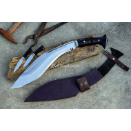 Angkhola Guardian Khukuri – 14 Inch Grooved-Body Traditional Kukri