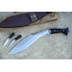 Angkhola Guardian Khukuri – 14 Inch Grooved-Body Traditional Kukri