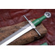 Hand-Forged Medieval Arming Sword, Celtic Knotwork