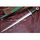 Hand-Forged Medieval Arming Sword, Celtic Knotwork