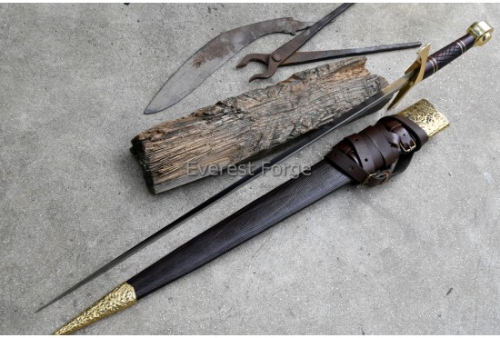 Arming swords-disc pommel
