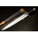 Hand-Forged Quillon Dagger, Ball Pommel