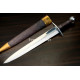 Hand-Forged Quillon Dagger, Ball Pommel