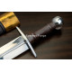 Hand-Forged Quillon Dagger, Ball Pommel