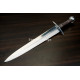 Hand-Forged Quillon Dagger, Ball Pommel