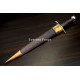 Hand-Forged Quillon Dagger, Ball Pommel