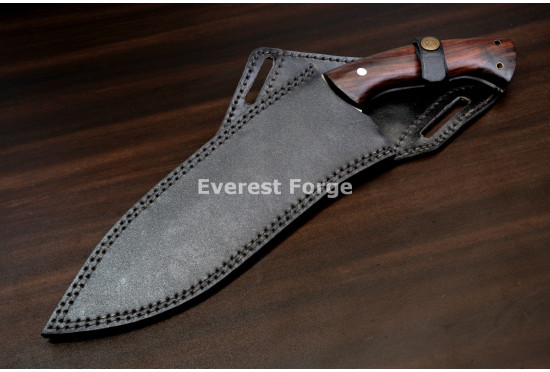 Hand-Forged Large Belt Knife, Full Tang