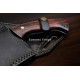 Hand-Forged Large Belt Knife, Full Tang