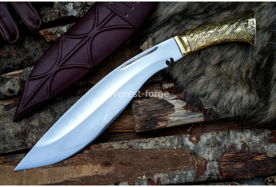 Brass Handle Angkhola Kukri–Khukuri 