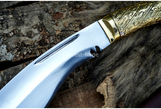 Brass Handle Angkhola Kukri–Khukuri 