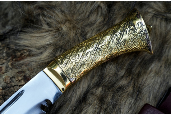 Brass Handle Angkhola Kukri–Khukuri 