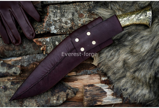 Brass Handle Angkhola Kukri–Khukuri 