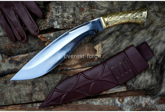Brass Handle Angkhola Kukri–Khukuri 