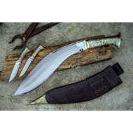 BRASS HANDLE DUI CHIRRA KUKRI