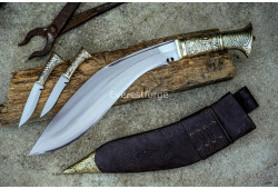 BRASS HANDLE DUI CHIRRA KUKRI
