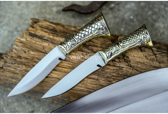 BRASS HANDLE DUI CHIRRA KUKRI