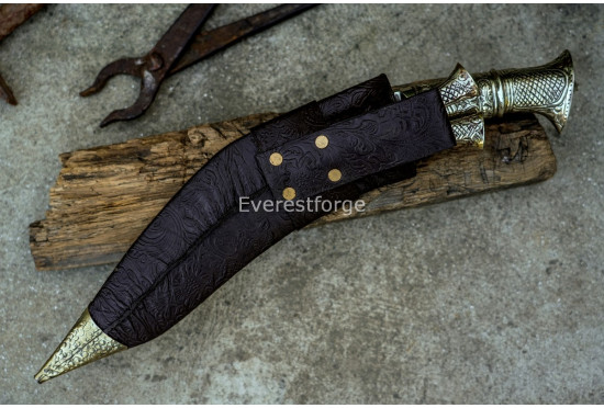 BRASS HANDLE DUI CHIRRA KUKRI