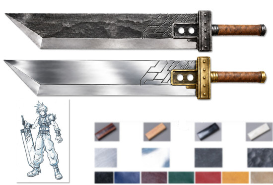 Hand-forged Buster Sword by Everest Forge