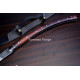 Hand-Forged Bearded Axe, Full Tang Rosewood Handle