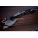 Hand-Forged Bearded Axe, Full Tang Rosewood Handle