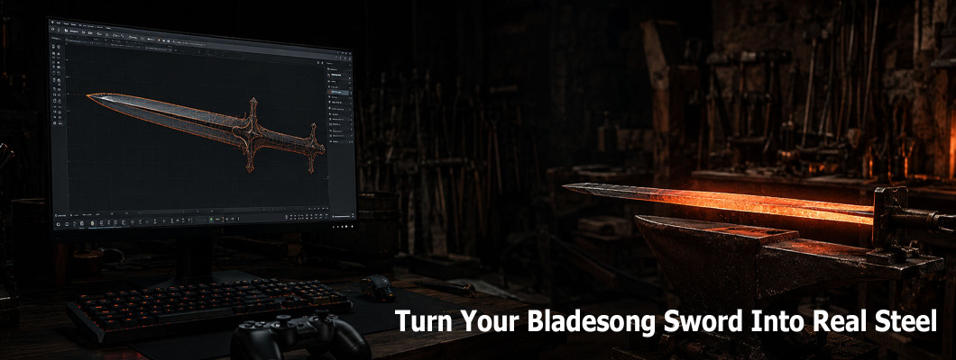 Bladesong Sword Designs: Turn Your Fantasy Sword Idea Into a Real Custom Forge Sword
