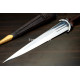 Hand-Forged Bollock Dagger, Twin Fullers