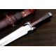 Hand-Forged Bollock Dagger, Steel Lobed Hilt