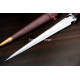 Hand-Forged Bollock Dagger, Steel Lobed Hilt