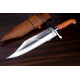 Hand-Forged Classic Bowie Knife, Full Tang