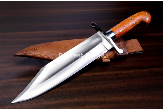 Hand-Forged Classic Bowie Knife, Full Tang