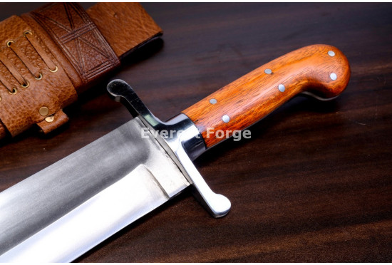 Hand-Forged Classic Bowie Knife, Full Tang