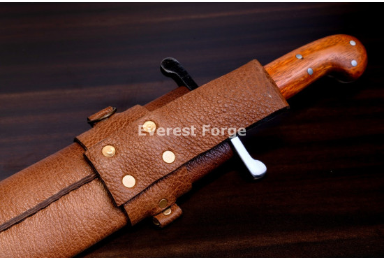Hand-Forged Classic Bowie Knife, Full Tang