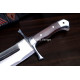 Hand-Forged Bowie Knife, Crossguard Hilt