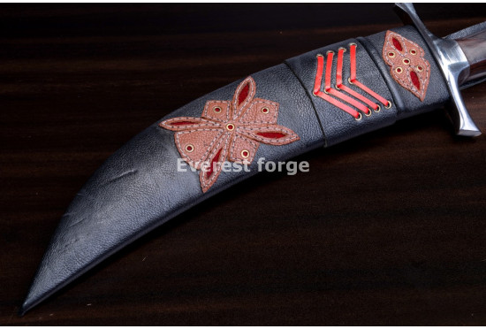 Hand-Forged Bowie Knife, Crossguard Hilt