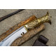 BRASS HANDLE  ANGKHOLA  KUKRI