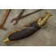 BRASS HANDLE  ANGKHOLA  KUKRI