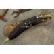 BRASS HANDLE  ANGKHOLA  KUKRI