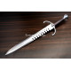 Hand-Forged Sword Breaker Dagger