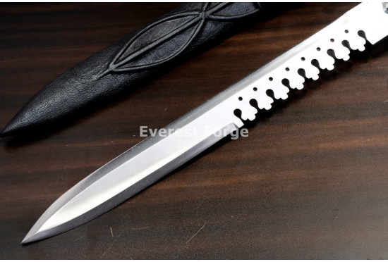 Hand-Forged Sword Breaker Dagger
