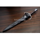 Hand-Forged Sword Breaker Dagger