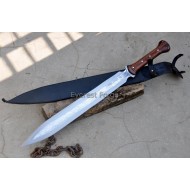 Flower etched Sword