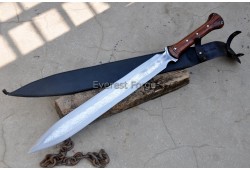 Flower etched Sword