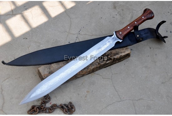Flower etched Sword