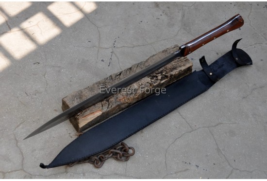Flower etched Sword