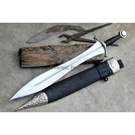 Celtic Leaf Sword-disc pommel