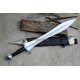 Celtic Leaf Sword-disc pommel
